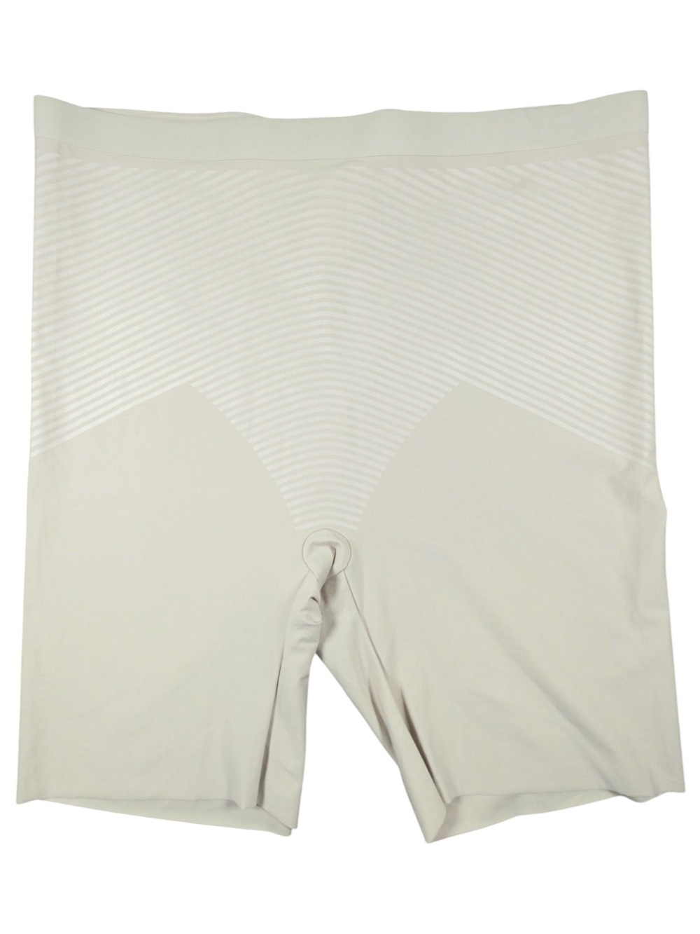 SPANX High Waist Seamless Shaping Shorts Mid-Thigh Tummy Control Nude 2X